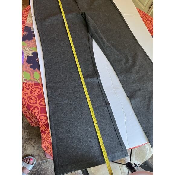 Gray NY Style & Co Ponte Mid rise Stretch Knit Pull on Bootcut Pants - XL - Picture 6 of 11